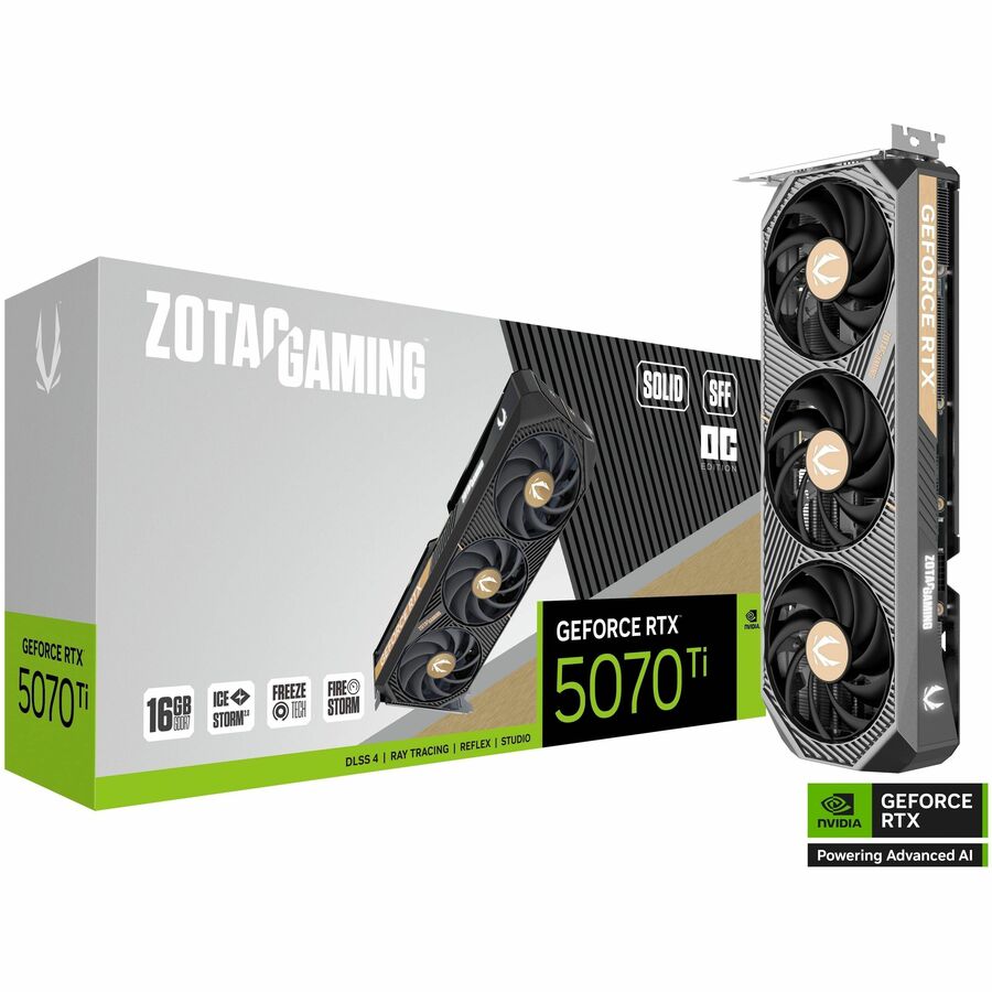 Zotac NVIDIA GeForce RTX 5070 Graphic Card - 12 GB GDDR7 Zotac NVIDIA GeForce RTX 5070 Graphic Card - 12 GB GDDR7
